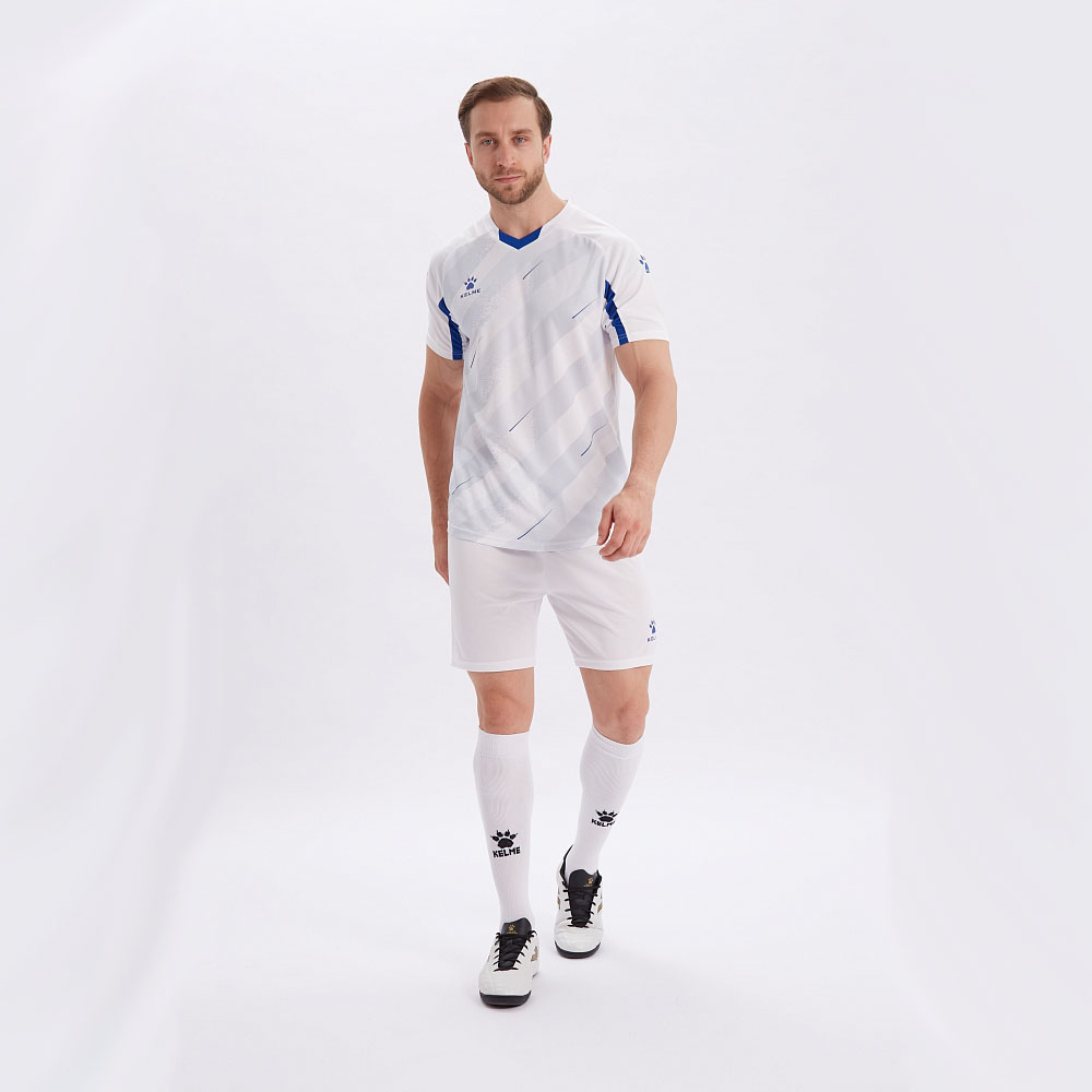 Форма футбольная KELME, взрослая, Размер s, Цвет Бело-синий