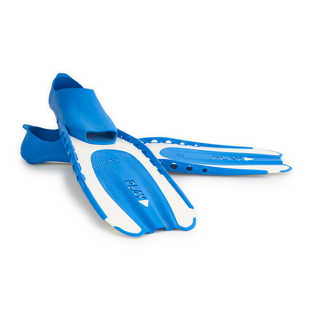 Ласты для плавания SALVAS Play Fin, Размер 36-37, Цвет Голубой