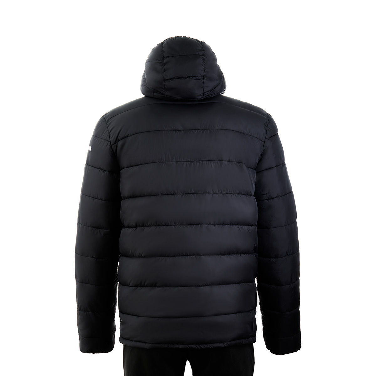 Куртка утепленная с капюшоном мужская, Размер 3xl, Цвет Черный