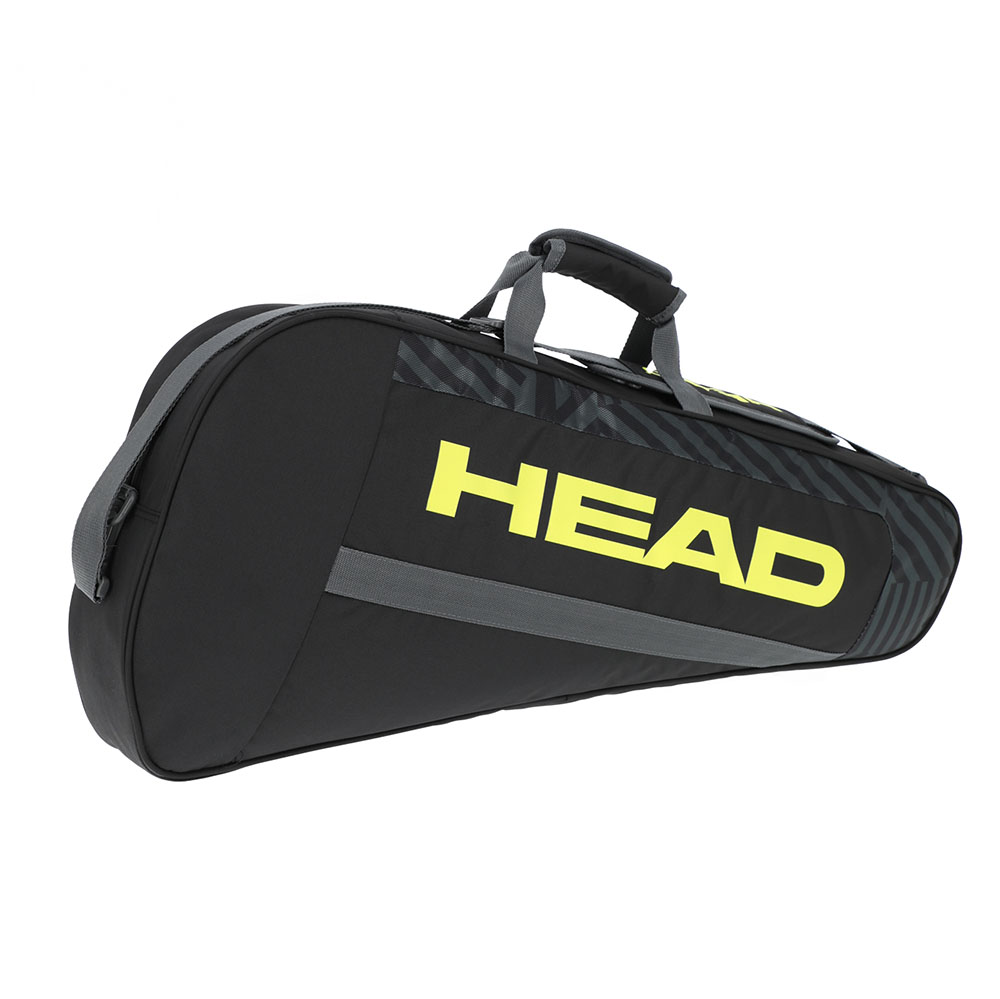 Сумка-чехол HEAD Base Racquet Bag S, 72*30*10см, Размер 72х30х10 см, Цвет Черно-желтый