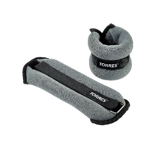 Утяжелители универсальные TORRES, 2 шт, Вес 1 кг