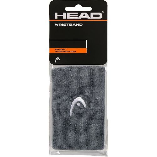 Напульсники HEAD 5'', ширина 12,7 см, 2 шт, Цвет Серый