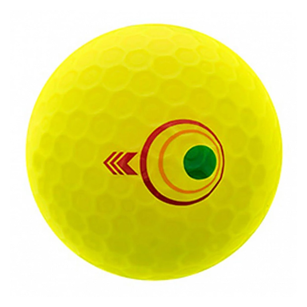 Мяч для гольфа Bridgestone e12 Contact 25 Matte Yellow, Цвет Желтый