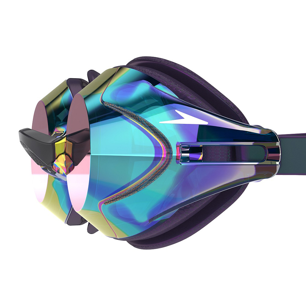 Очки для плавания SPEEDO Vanquisher 3.0 Mirrored, Цвет очков/линз Фиолетовый/Зеркальный
