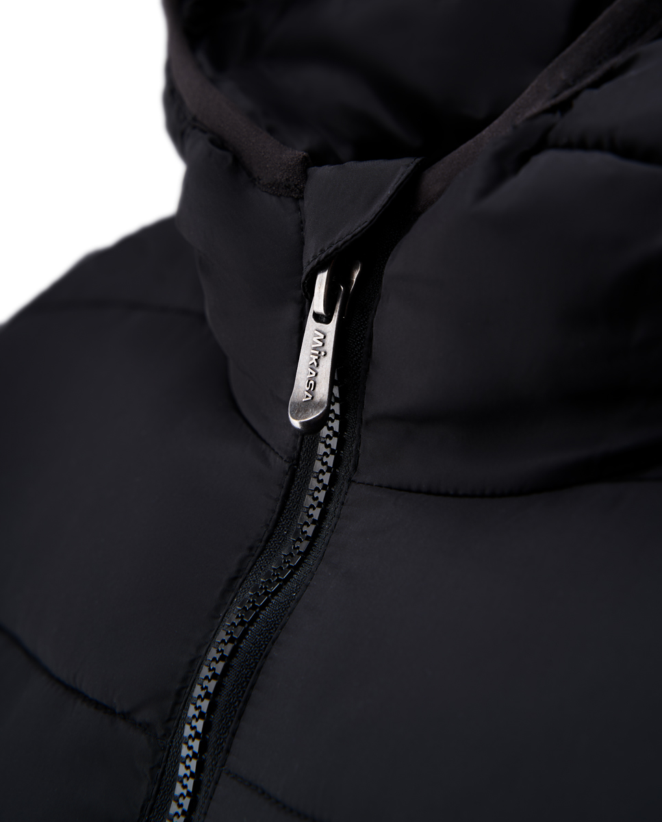 Куртка утепленная с капюшоном мужская, Размер 3xl, Цвет Черный