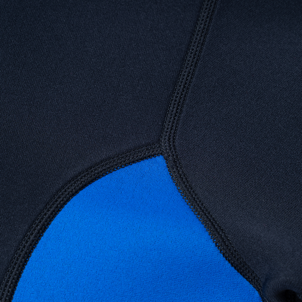 Гидрокостюм для плавания SALVAS Shorty Nemo Adult, мужской, с короткими рукавами и шортами, чёрно-синий, Размер l