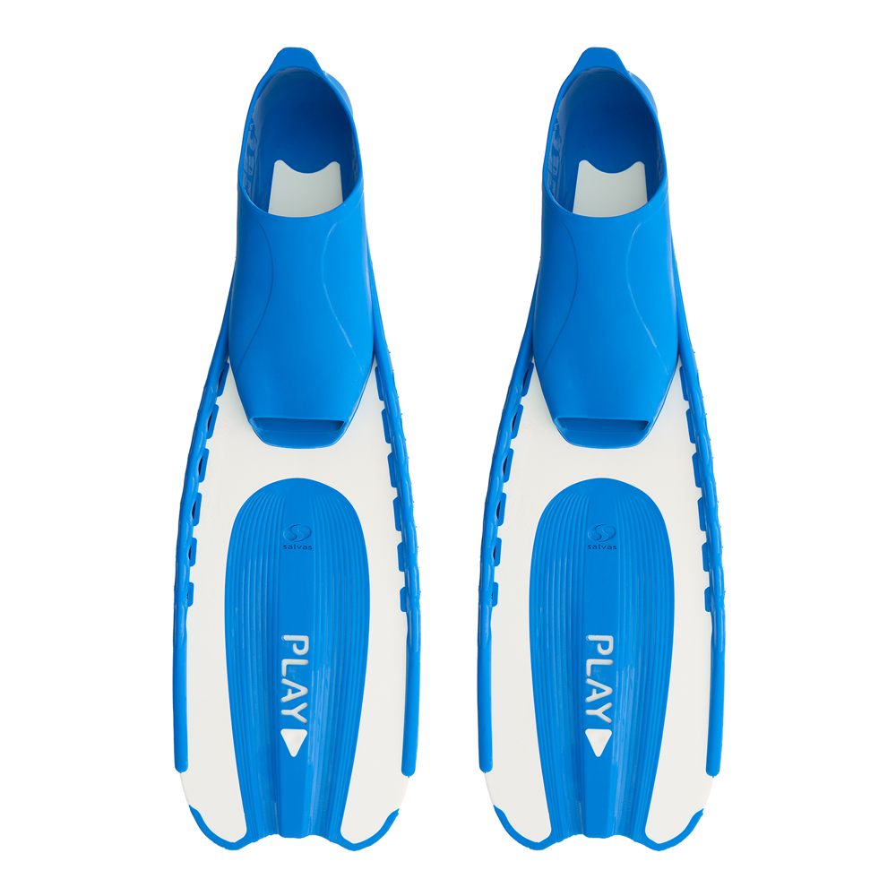 Ласты для плавания SALVAS Play Fin, Размер 36-37, Цвет Голубой