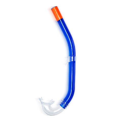 Трубка плавательная Salvas Fizzy Snorkel, размер L, Цвет Синий