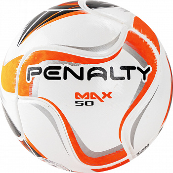 Мяч футзальный PENALTY BOLA FUTSAL MAX 50 TERMOTEC X 5415951170-U, размер JR7 (до 7 лет), бело-красно-черный
